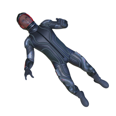 Bir siber adamın 3 boyutlu canlandırması