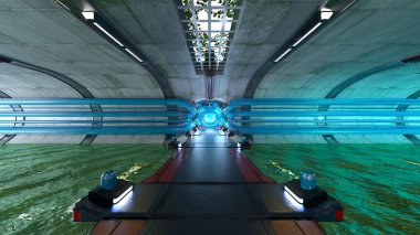 Uzay aracının 3 boyutlu görüntülemesi