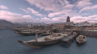 Limanın 3B görüntülemesi