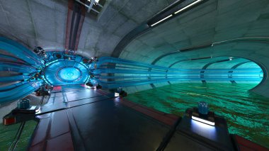 Uzay aracının 3 boyutlu görüntülemesi