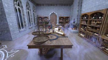 Harabelerin sihirli çemberle 3 boyutlu görüntülenmesi