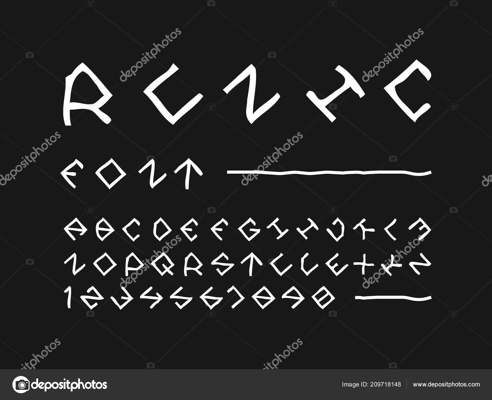 ルーン文字のフォントです ベクトルのアルファベット ストックベクター C Deisgorelkin ルーン文字のフォントです ベクトルのアルファベット ストックベクター C Deisgorelkin