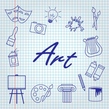 Okula dönüş. Sanat ders