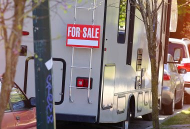 satılık motorhome için işareti görüntü
