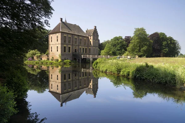 Reflexión Castillo de Vorden — Foto de Stock