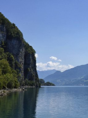 Weesen yakınındaki Walensee
