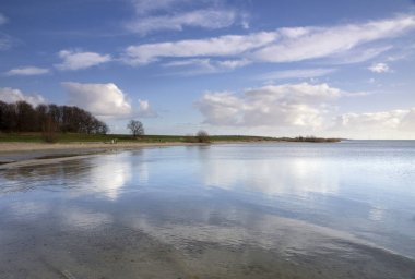 Ijsselmeer Gölü manzaralı