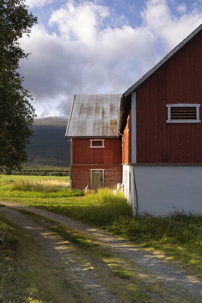 Falured shed in Norway