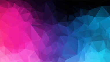 Renk çokgen arka plan tasarlamak, soyut geometrik Origami stil gradyan ile