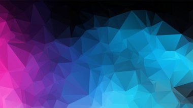 Renk çokgen arka plan tasarlamak, soyut geometrik Origami stil gradyan ile