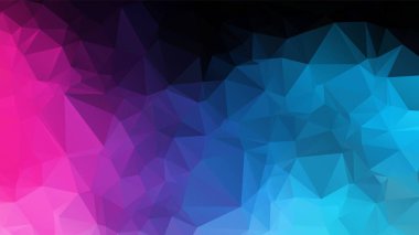 Renk çokgen arka plan tasarlamak, soyut geometrik Origami stil gradyan ile