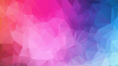 Renk çokgen arka plan tasarlamak, soyut geometrik Origami stil gradyan ile