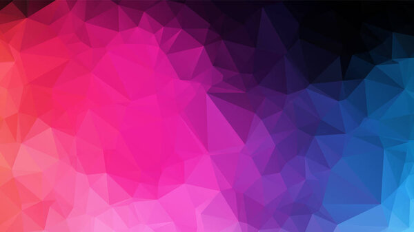 Abstract Color Polygon Background Design, Abstract Geometric Origami Style with Gradient
