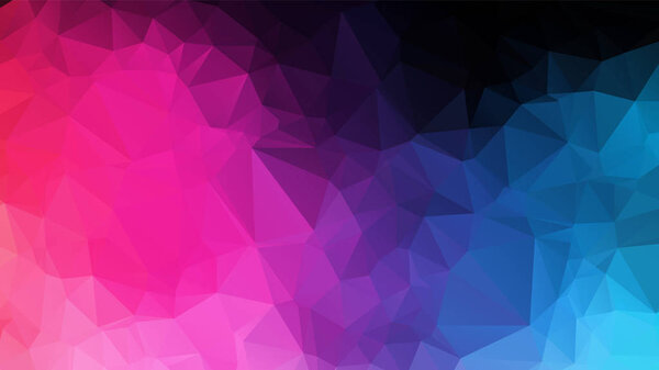 Abstract Color Polygon Background Design, Abstract Geometric Origami Style with Gradient
