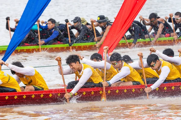 Pichit Tayland Eylül 2018 Yıllık Uzun Tekne Pichit Tayland Tha — Stok fotoğraf