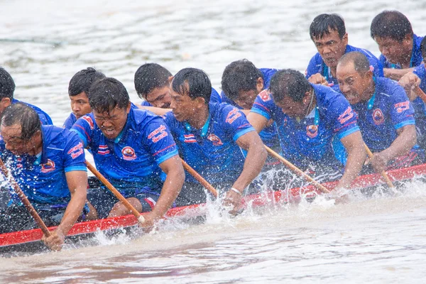 Pichit Thaiföld 2018 Szeptember Éves Hosszú Hajó Verseny Fesztivál Nan — Stock Fotó