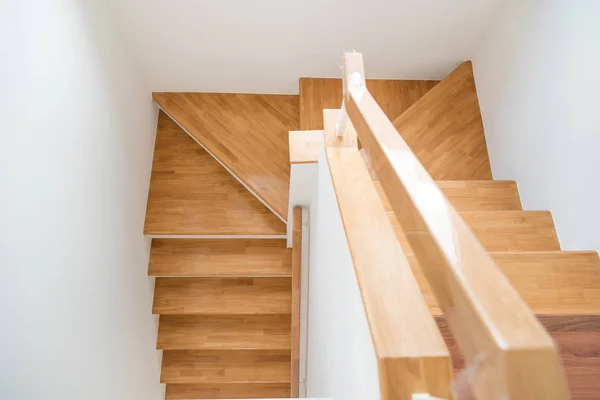 Patrón de escaleras de madera . Imagen de stock
