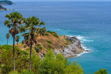 Promthep cape bakış açısı Simgesel Yapı Phuket, Tayland.