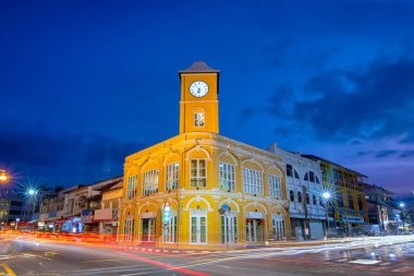 Phuket kasabasındaki eski bina..