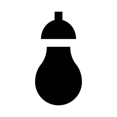 web, mobil ve infographics, vektör çizim için patlıcan satırı simgesi