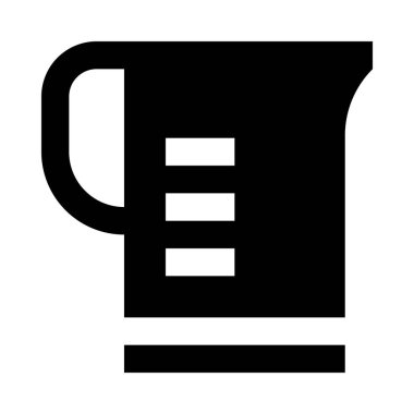  Elektrikli su ısıtıcısı satırı simgesi web, mobil ve infographics, vektör çizim için