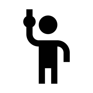  adam taşıma web simge vektör çizim