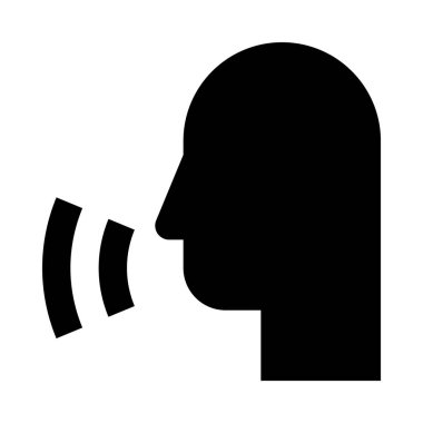 Ses web simgesi, vektör çizim