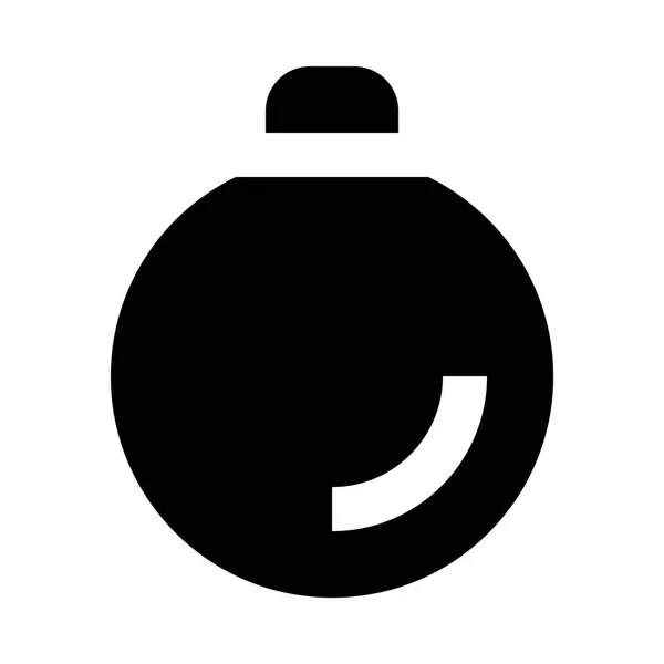 Ícone de bola de Natal ilustração —  Vetores de Stock