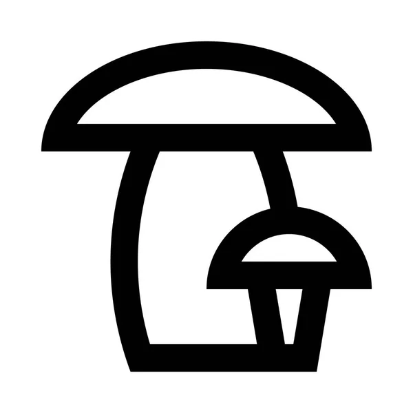 Mushroom web icon — Stock Vector