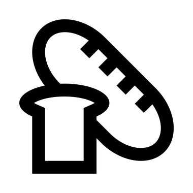 Ev yapımı ekmek simgesi