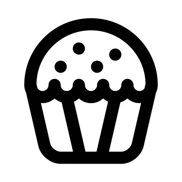 Obrázek ikony dort — Stockový vektor