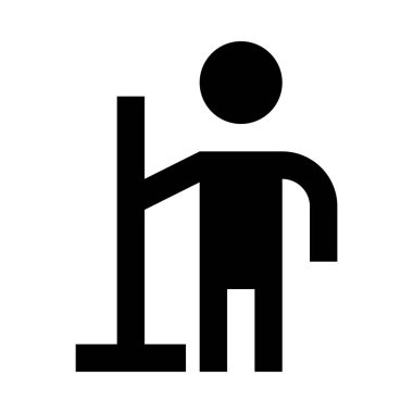 Temiz web simgesi, vektör çizim