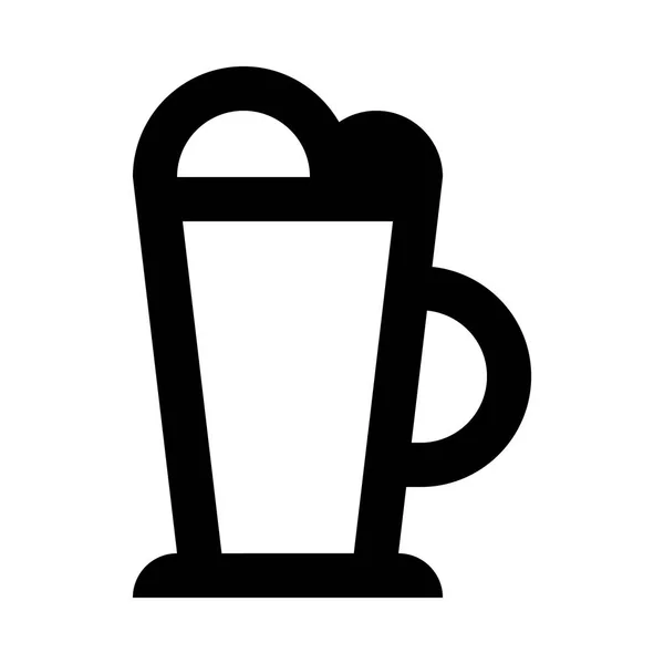 Kaffeebohnen Web-Symbol — Stockvektor