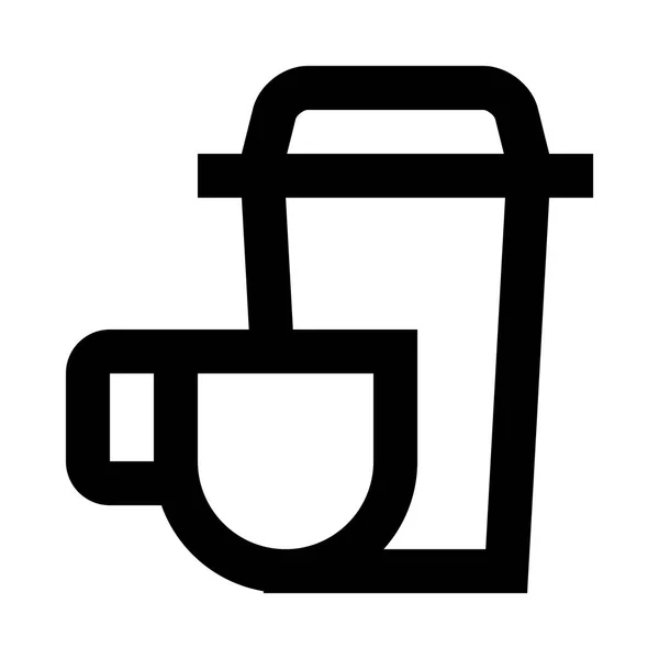 Icono de taza de té — Archivo Imágenes Vectoriales