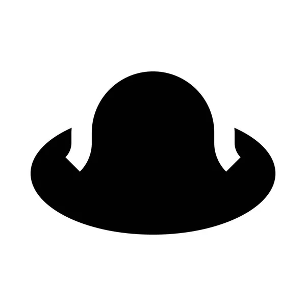 男性の帽子アイコン イラスト — ストックベクタ