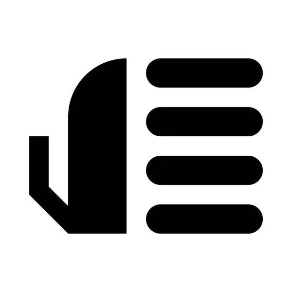 Strykbräda ikonen — Stock vektor