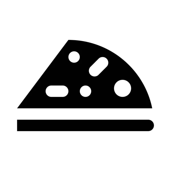 Icono web de pizza — Vector de stock