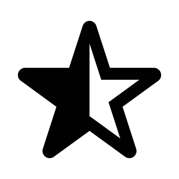Star icon illustration — Stock Vector