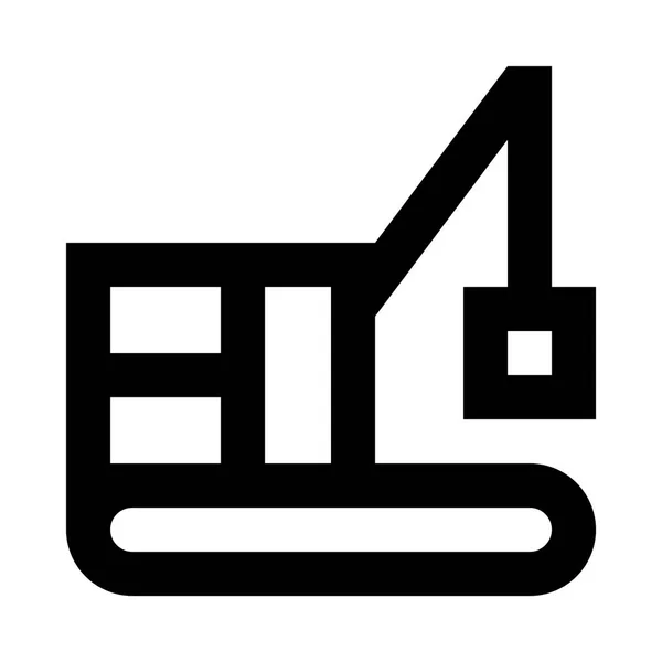 Crawler pictogram illustratie — Stockvector