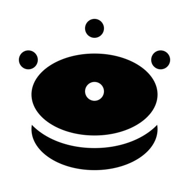 Beyaz arka planda izole Şekil simgesi 