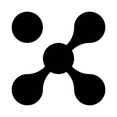 Beyaz arka planda izole Şekil simgesi 