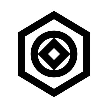 Beyaz arka planda izole Şekil simgesi 