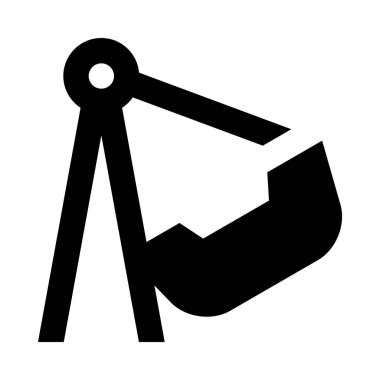 Beyaz arkaplanda izole edilmiş simge 