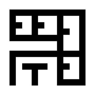 Beyaz arka planda izole mobilya seti simgesi