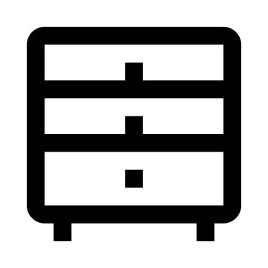 Komodinin vektör çizim