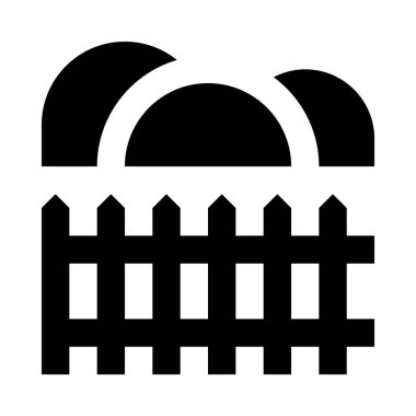 Çitin vektör illüstrasyonu