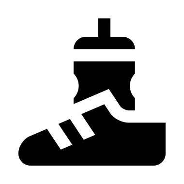 Vector illustration of running shoes vector Vector illustration of running shoes vector