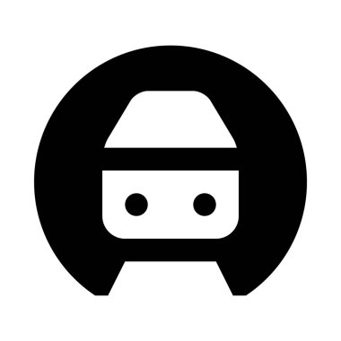 metro trenvektör illüstrasyon