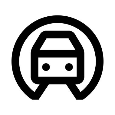 metro trenvektör illüstrasyon