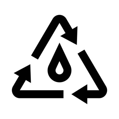 su sirkülasyonu vektör illüstrasyon